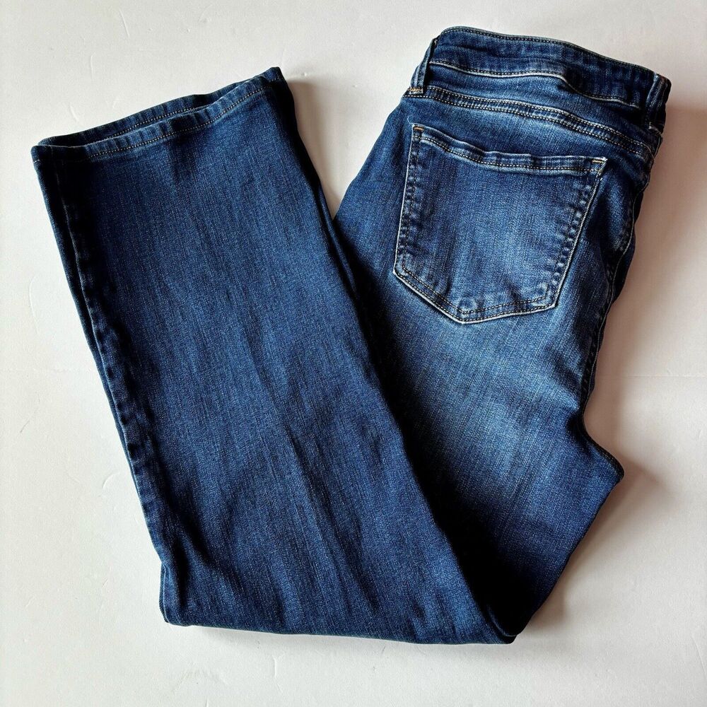 NYDJ Barbara Bootcut Denim Jeans Women's Size 8 US, 38 EU Lift Tuck Technology